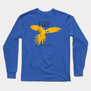 Yellow  Parrot Long Sleeve T-Shirt